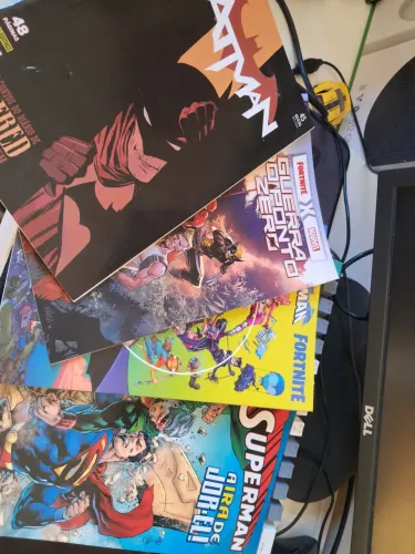 Livros Batman DC Fortnite Marvel