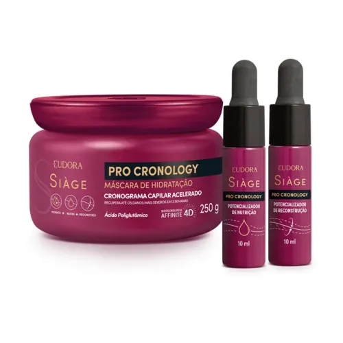 Kit cronograma capilar eudora