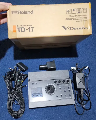 Módulo Roland TD-17 + pack de samples GRÁTIS