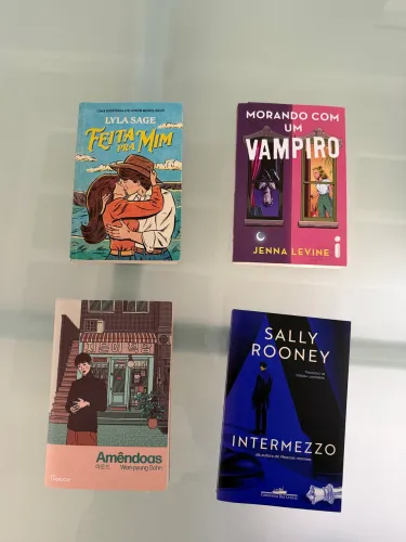 4 livros por 80 reais