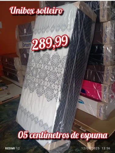 Camas box solteiro 