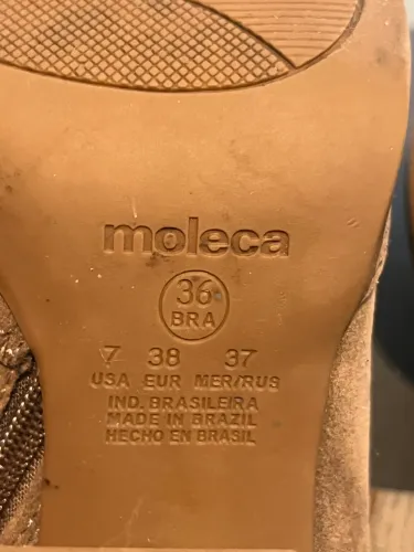 Moleca Camurça Tamanho 36 Perfeito Estado - usada uma vez 