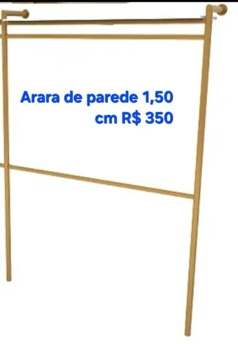Arara de parede