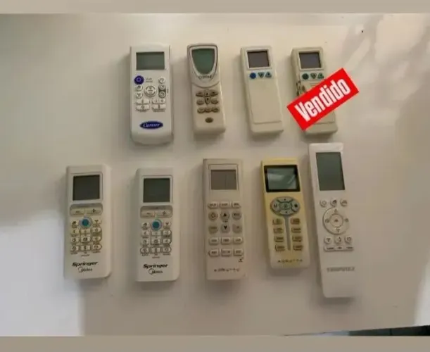 Controle Ar Condicionado Universal Carrier Midea Agratto R$80 Cada