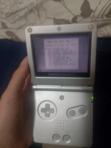 Gameboy Advanced sp Nintendo prata