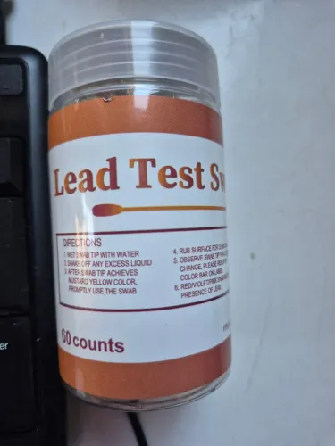 Kit pra testar presença de chumbo