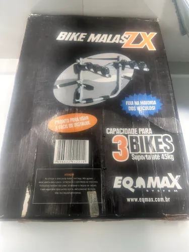 Suporte Bike Transbike / Bike Malas ZX Eqmax para 3 Bicicletas.