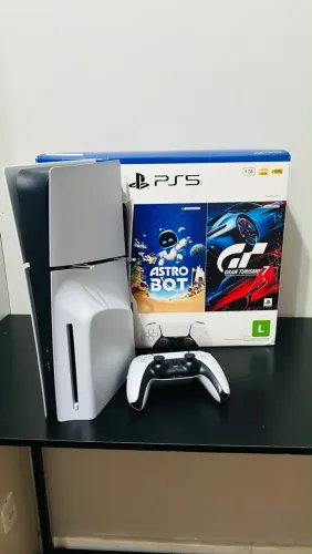 Ps5 slim + 2 jogos