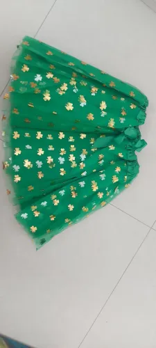 Saia infantil verde