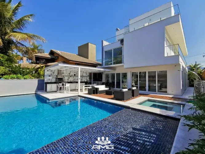 Casa à venda, 420 m² por R$ 9.000.000,00 - Hanga Roa - Bertioga/SP