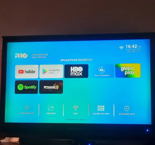 Vendo TV buster 42 polegadas não é smart