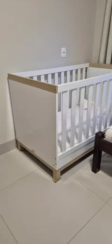 Berço cor Branca com colchão