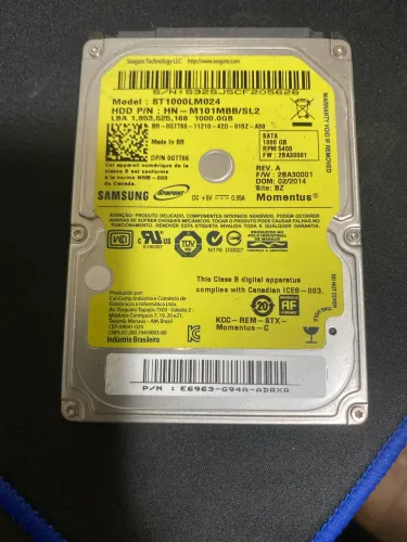 HD SAMSUNG 1TB sata 