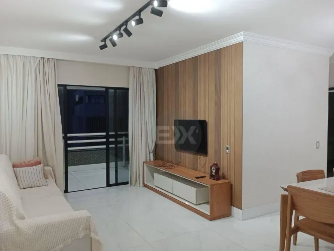 Apartamento mobiliado com 3 dormitórios para alugar, 84 m² por R$ 7.072/mês - Meireles - F