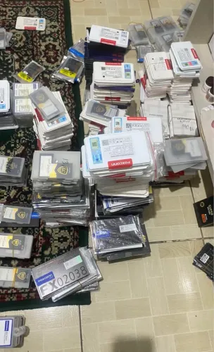Baterias novas lacradas de iPhone Samsung e xiaomi