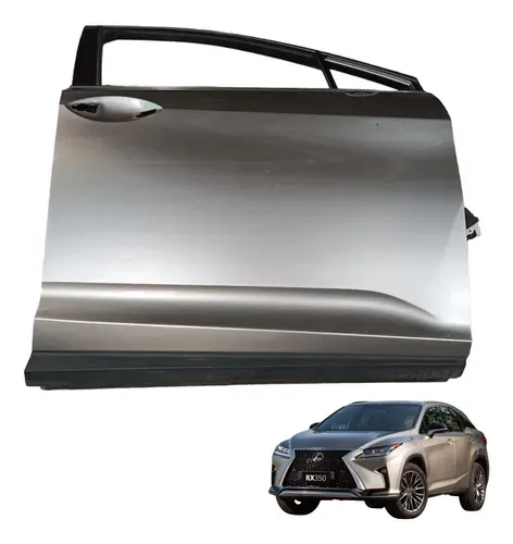 Porta Dianteira Direita Lexus Rx350 F Sport 2016 2017 Dianteira Direito Prata