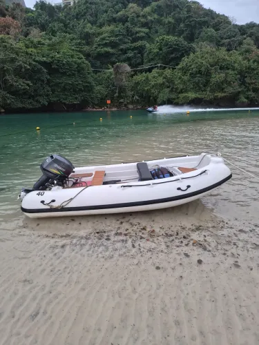 Barco de Apoio de Luxo para Pesca, Surf, Mergulho e Caça Sub