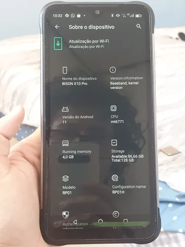 Celular militar Umidigi bison X10 prol