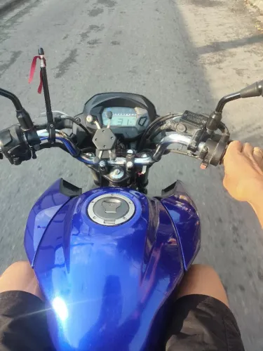 Moto fan 160 azul