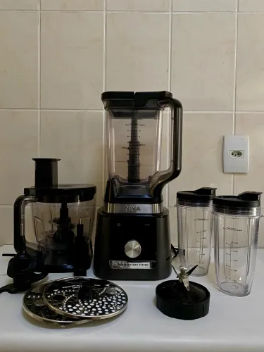 Ninja Deluxe Kitchen System 1600 Watts 3 Em 1 Cor Preto Preto