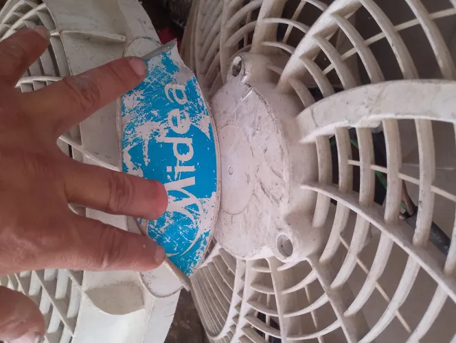 Motor ventilador ar condicionado mideia 
