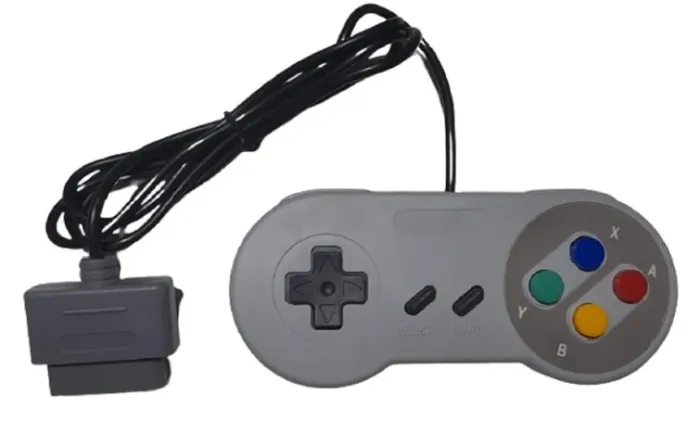  Controle com fio para Super Nintendo