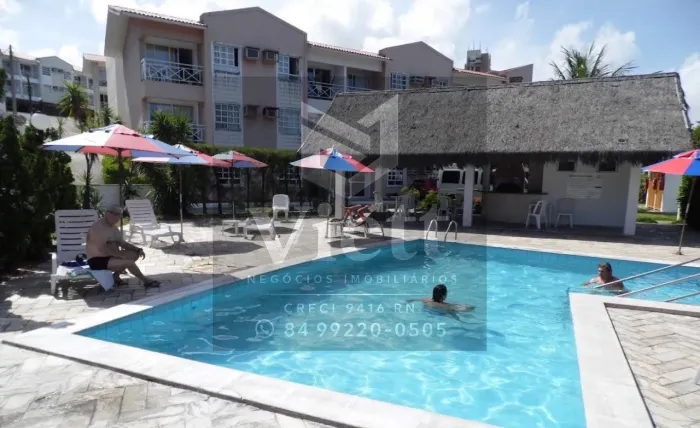 Apartamento à venda em Natal-RN, Ponta Negra: 1 quarto, 1 suíte, 1 banheiro, 74m² de área