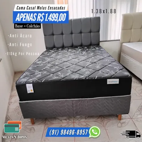 CAMA CASAL MOLAS ENSACADAS