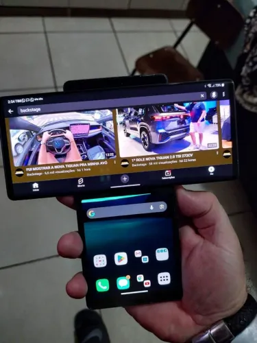 Celular LG WING 256 GB 8 de ram