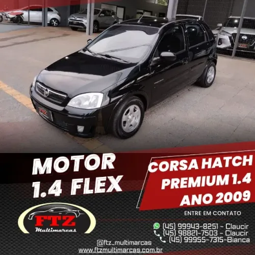 Chevrolet Corsa Hat. Premium 1.4 8V Econoflex 5P 2009