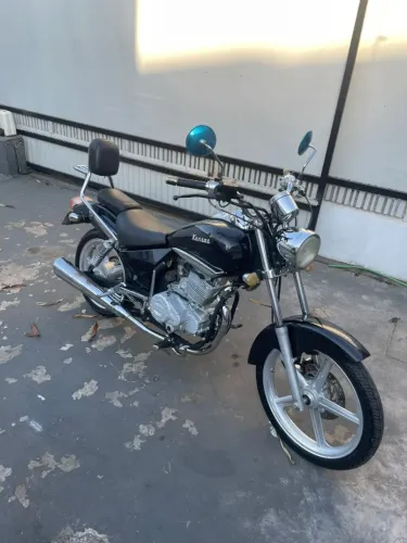 Dafra Kansas 150cc 2008/2009 - Estilo custom, pronta pra rodar