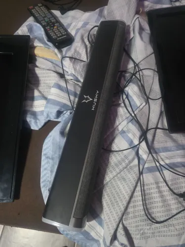 Soundbar Husky com RGB funcionando perfeitamente