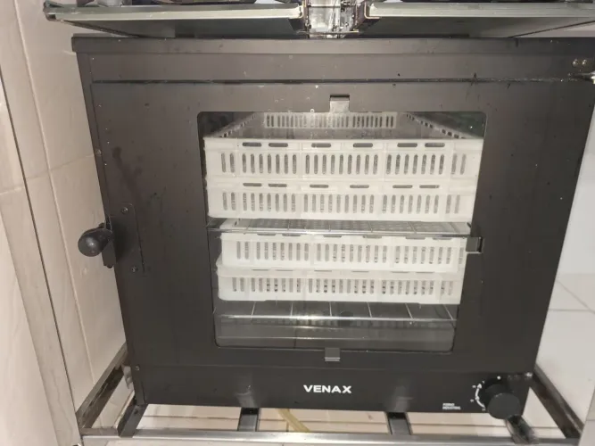 Forno Industrial Venax Fi 109l De Bancada A Gás Glp Preto