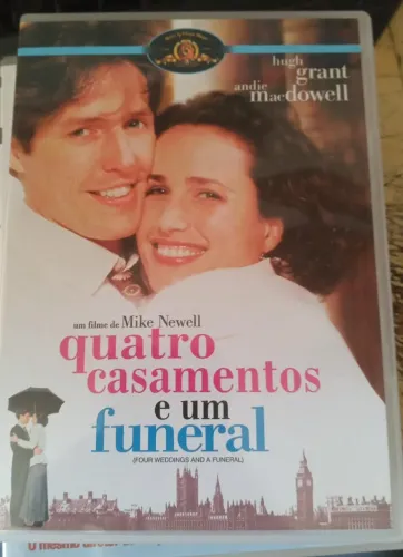 Dvd Quatro Casamentos e um Funeral