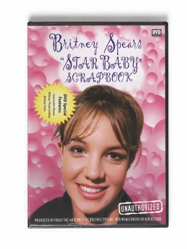 Dvd Britney Spears ''Star Baby'' Scrapbook Original - Lacrado!