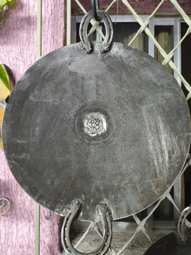 Disco de arado original com alças de ferradura
