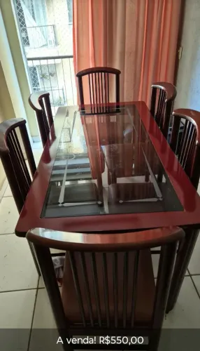 Vendo mesa ou troco por algo do meu interesse.