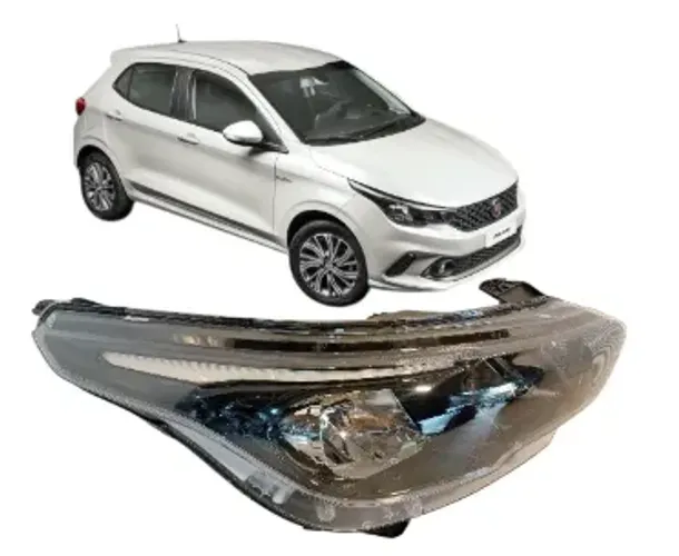 Farol Fiat Argo E Cronos Led Direito 2020 A 2025 Original