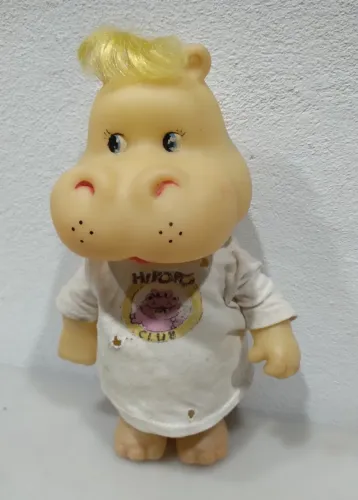 Boneco Mascote Hipopó Club (Relíquia)