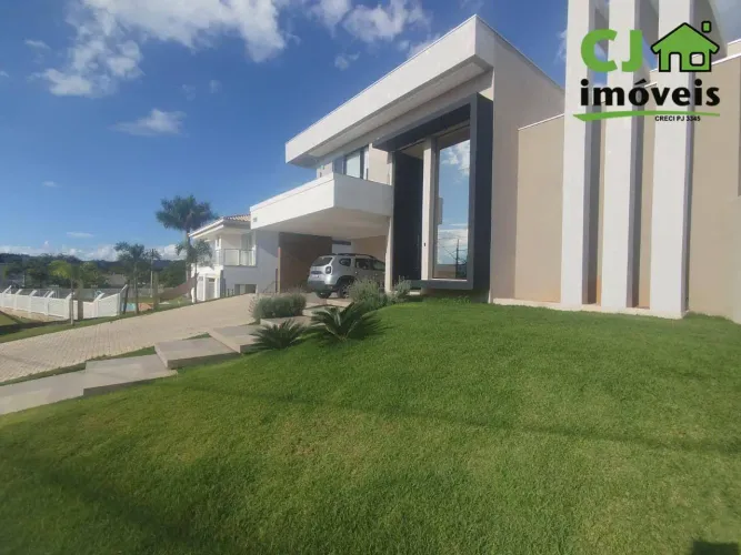Casa com 5 dormitórios à venda, 340 m² por R$ 3.590.000 - Condomínio Encanto da Lagoa - La