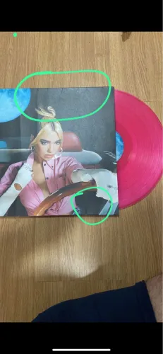 Vinil Dua Lipa Cor Magenta 