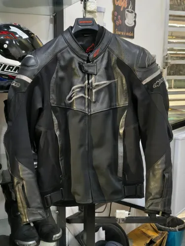 Jaqueta alpinestars 52 Eur couro conjugado
