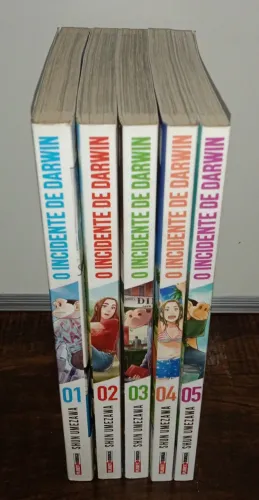 Coleção Mangá - O incidente de Darwin 1 ao 5