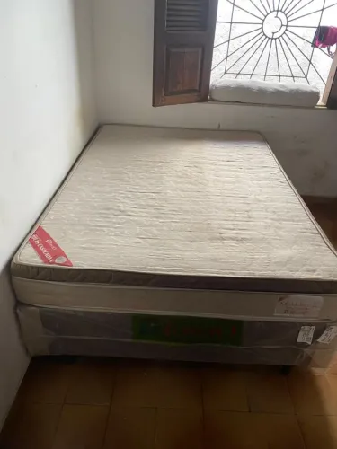 Cama de Casal Colchão Scalibur Molas Ensacadas