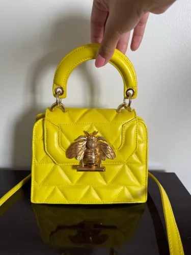Bolsa abelha Schutz amarela 