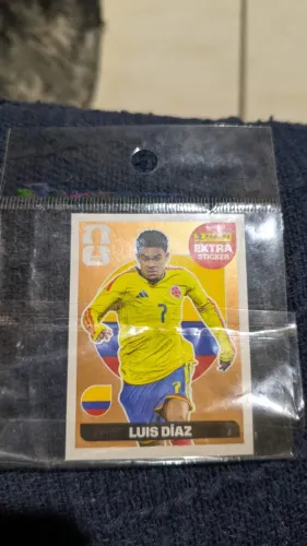 Figurinha da copa Luís dias