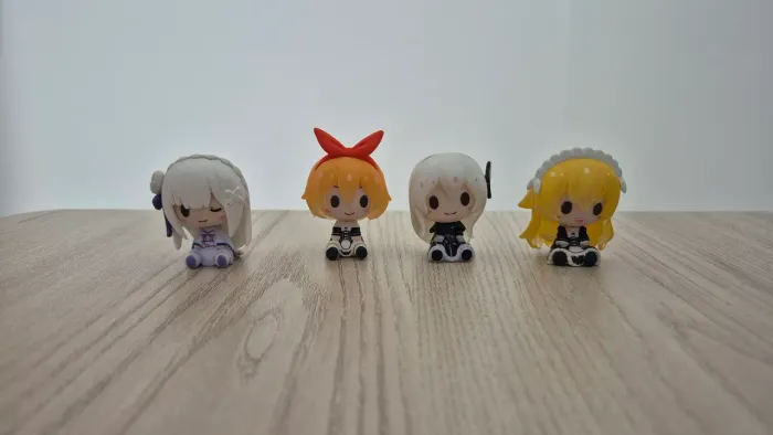 Miniaturas Re:zero Emilia Echidna Petra Frederica