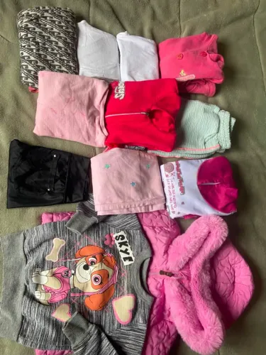 LOTE ROUPAS INVERNO MENINA 2 ANOS