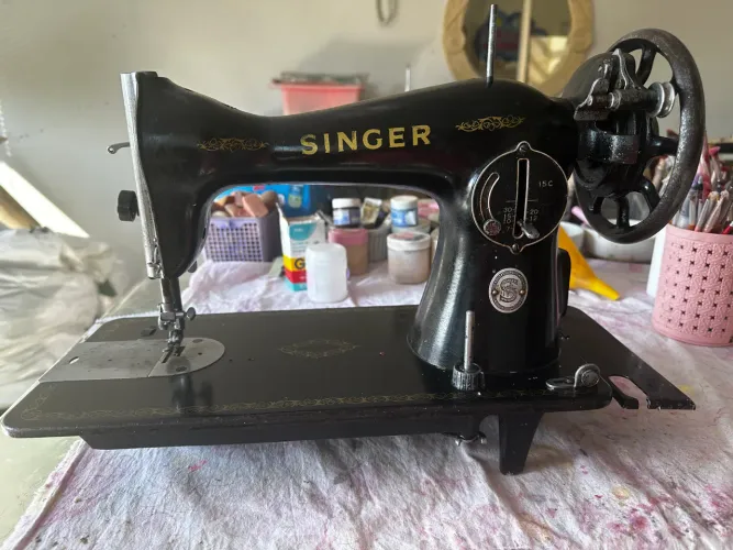 Máquina singer antiga