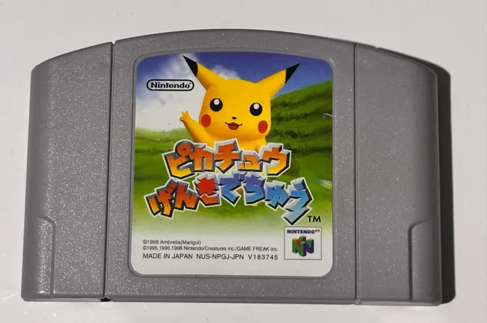 Hey You, Pikachu para Nintendo 64  jogo japonês